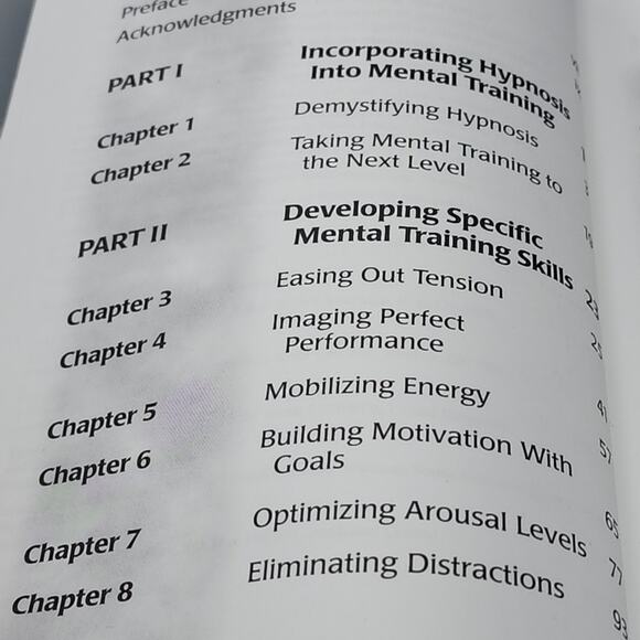 Sport Hypnosis by Donald Liggett, PhD Human Kinetics Superior Performance - Picture 5 of 12